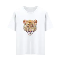 Ethnic Lioness Regular T-Shirt
