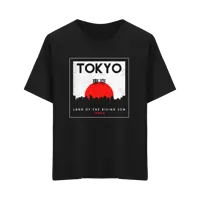 Tokyo Horizon Grunge Regular T-Shirt